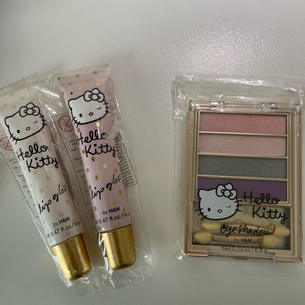 Hello Kitty Lip Gloss and Eyeshadow Set by H&M